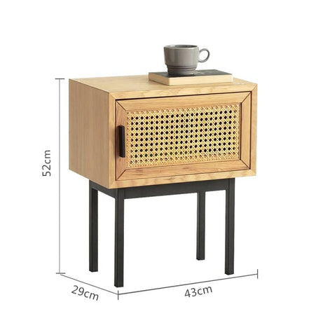 كومودينه خشبي ريفي - GOLDEN