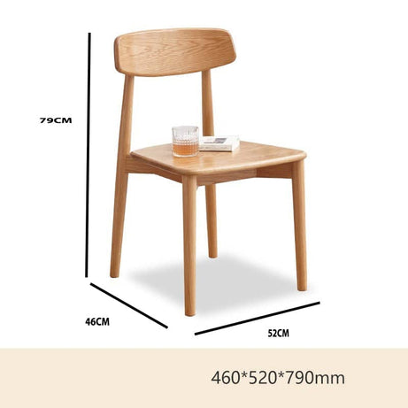 كرسي طعام خشبي - BAYTK