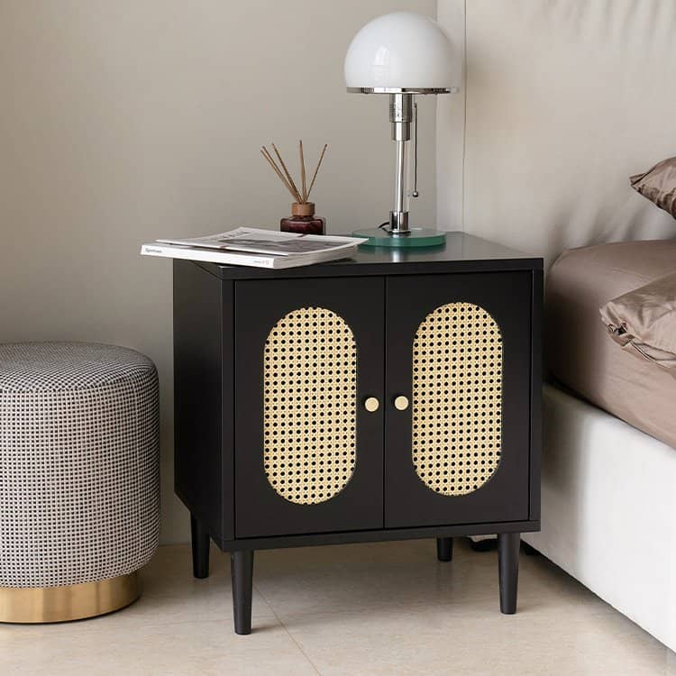 كومودينه خشبي ريفي  - GOLDEN