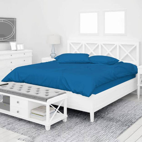 غطاء لحاف مع غطاء وسادتين