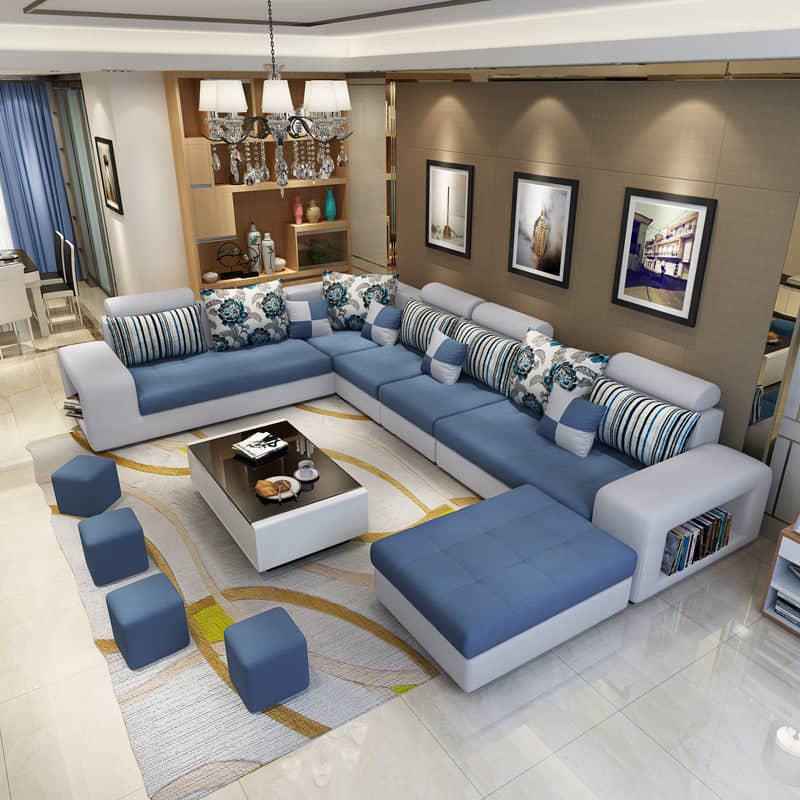 كنبة قماش حرف U - MERA