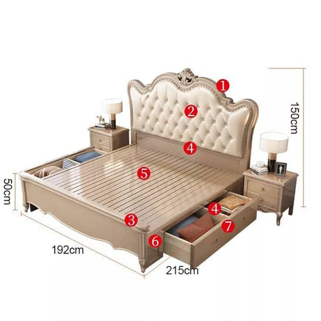 سرير كابتونيه فاخر - ROOK