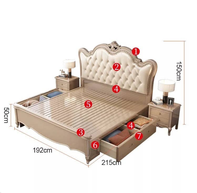 سرير كابتونيه فاخر - ROOK