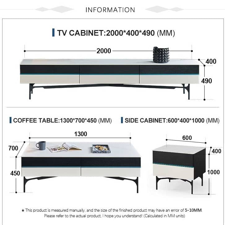 طقم طاولات راقي - LEGACY