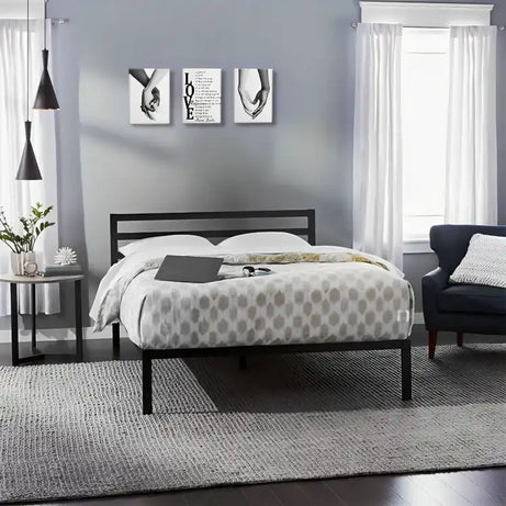 سرير معدني بسيط - Baytuk