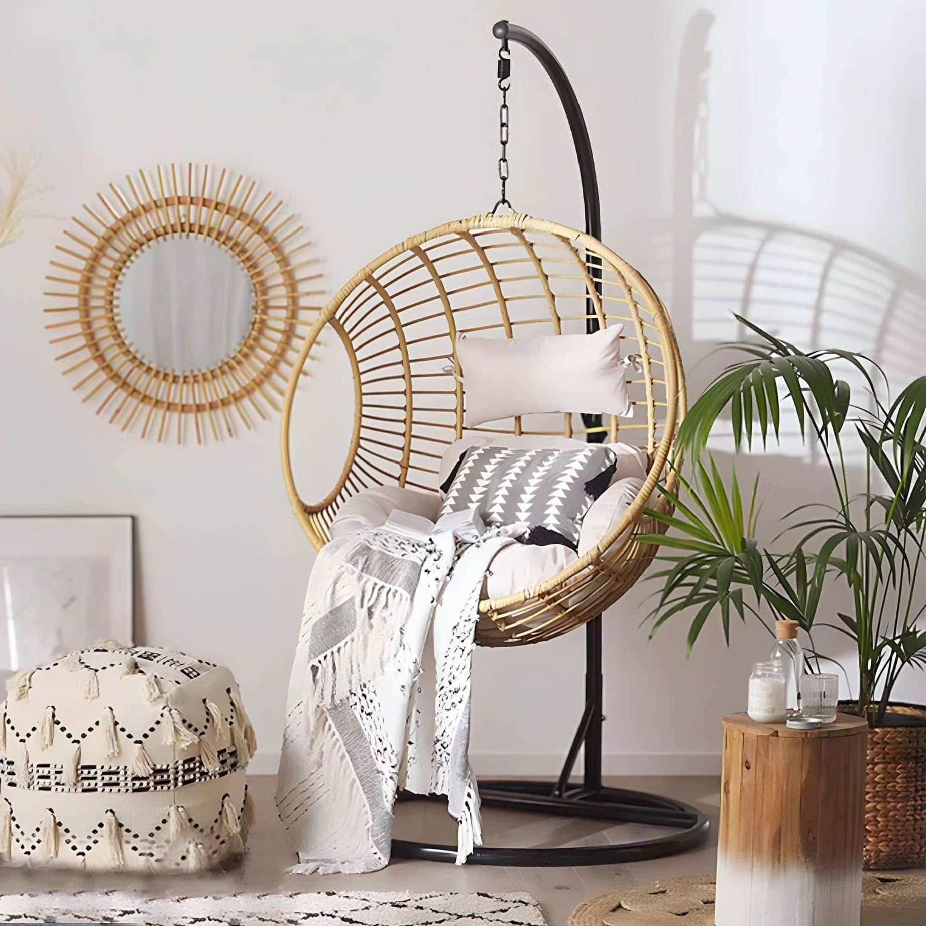 مرجيحة راتان و معدن - Baytuk