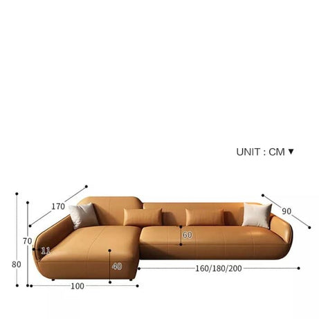كنبه حرف L - VELA