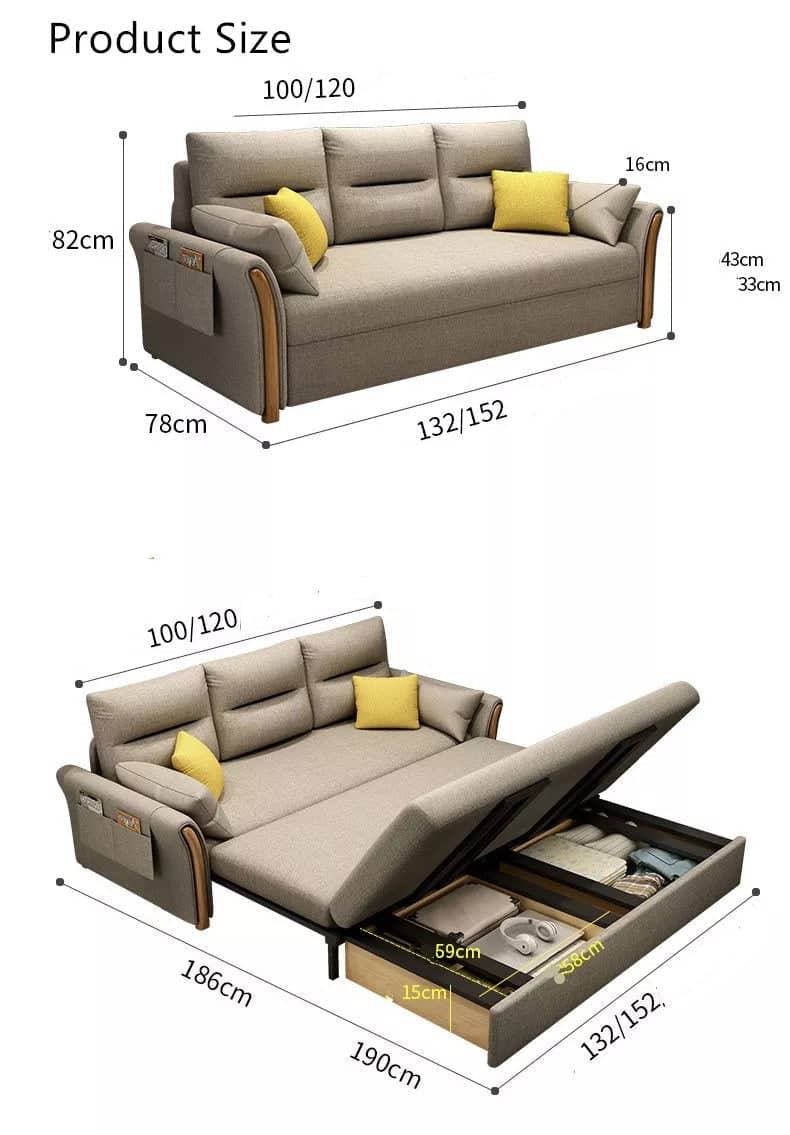 كنبة سرير فاخرة - MERA