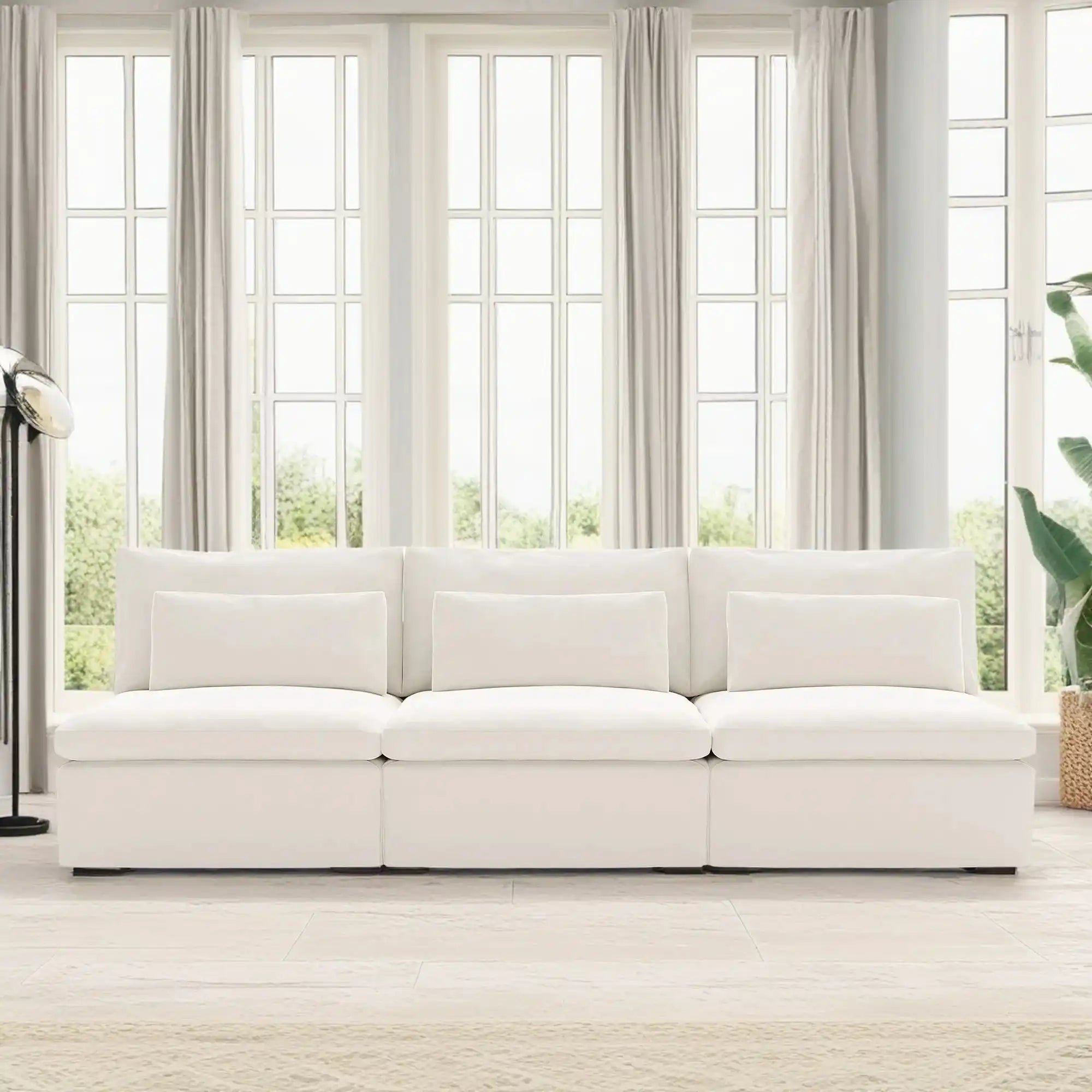 كنبة فاخرة خشبية - Baytuk