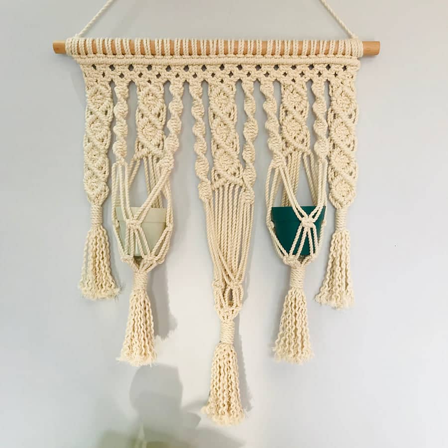 خيوط قطن مكرمية