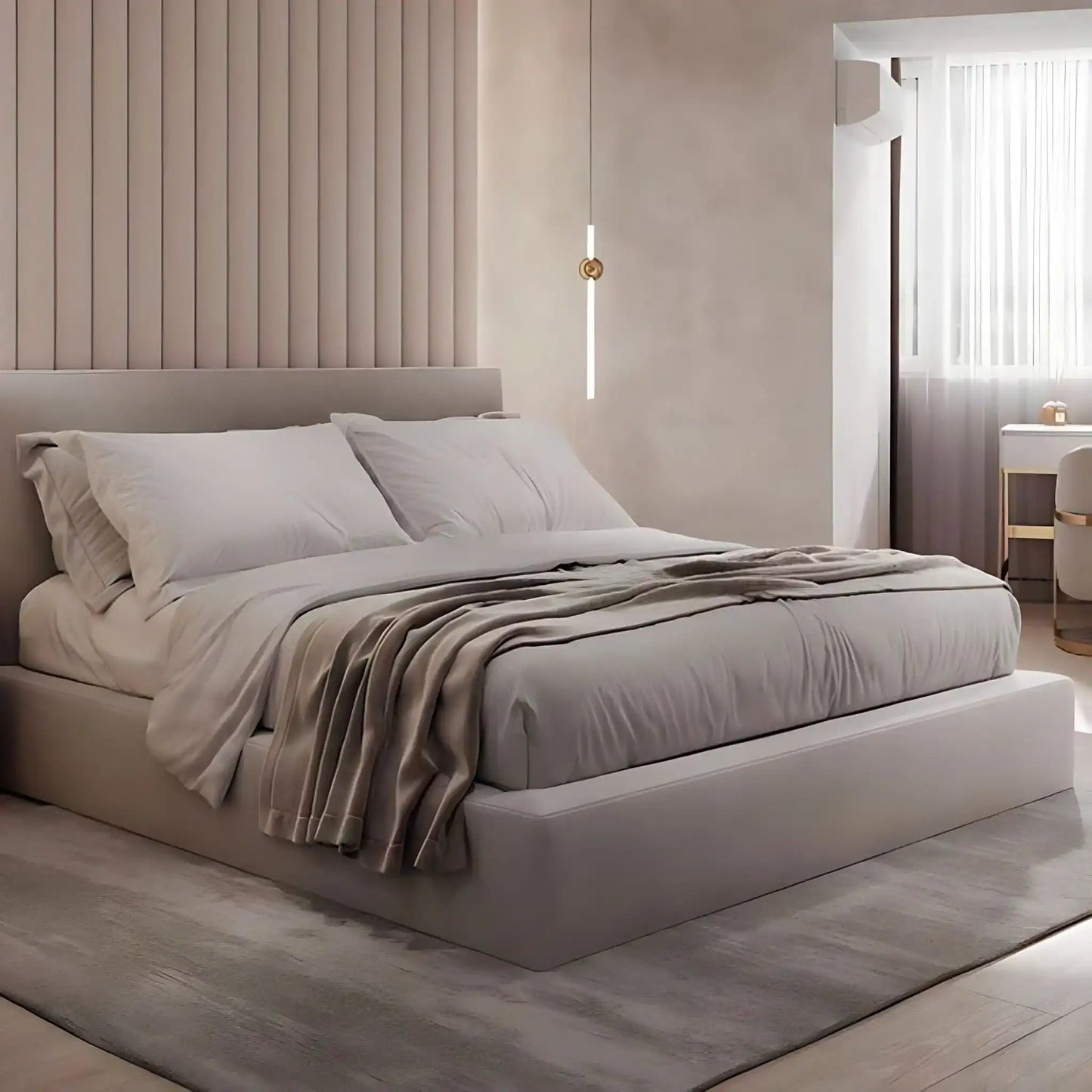 سرير خشب كونتر و ام دي اف - Baytuk