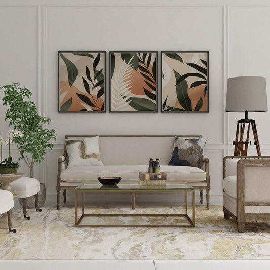 طقم لوحات متعددة الألوان 120*60 سم - Baytuk