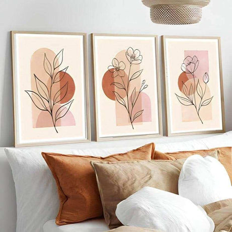 طقم لوحات بلوح زجاجي 120*60 سم - Baytuk