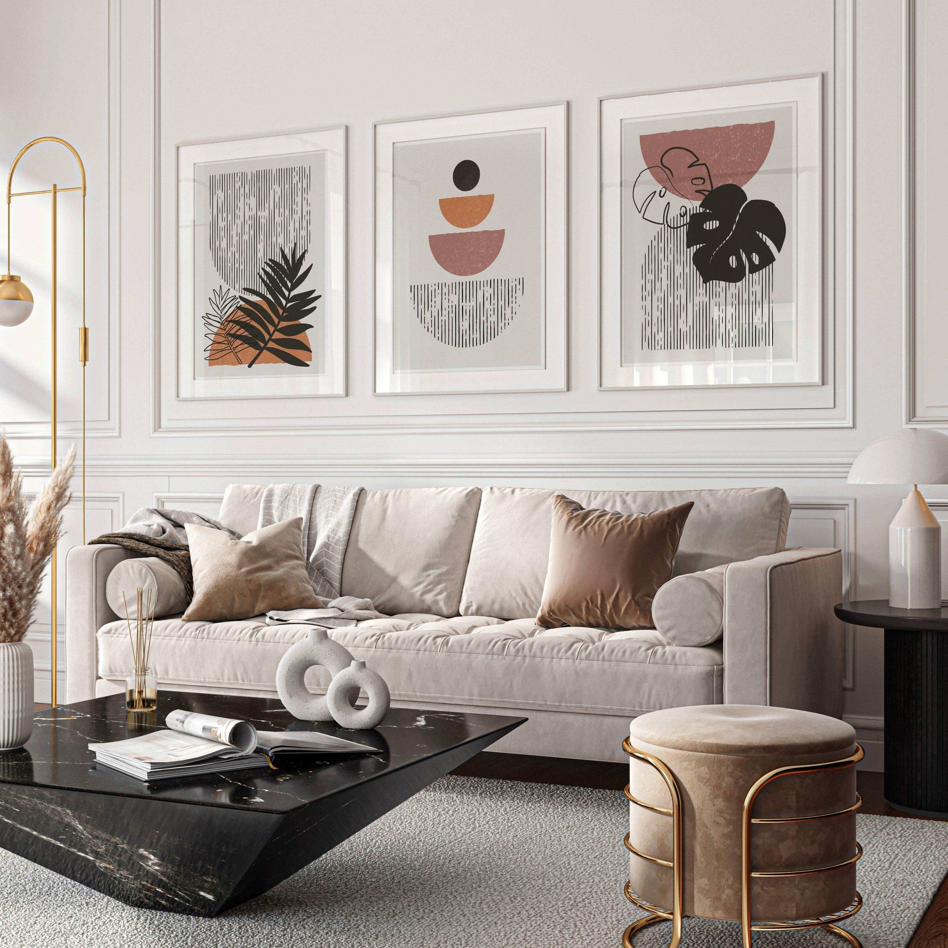 طقم لوحات حائط 120*60 سم - Baytuk