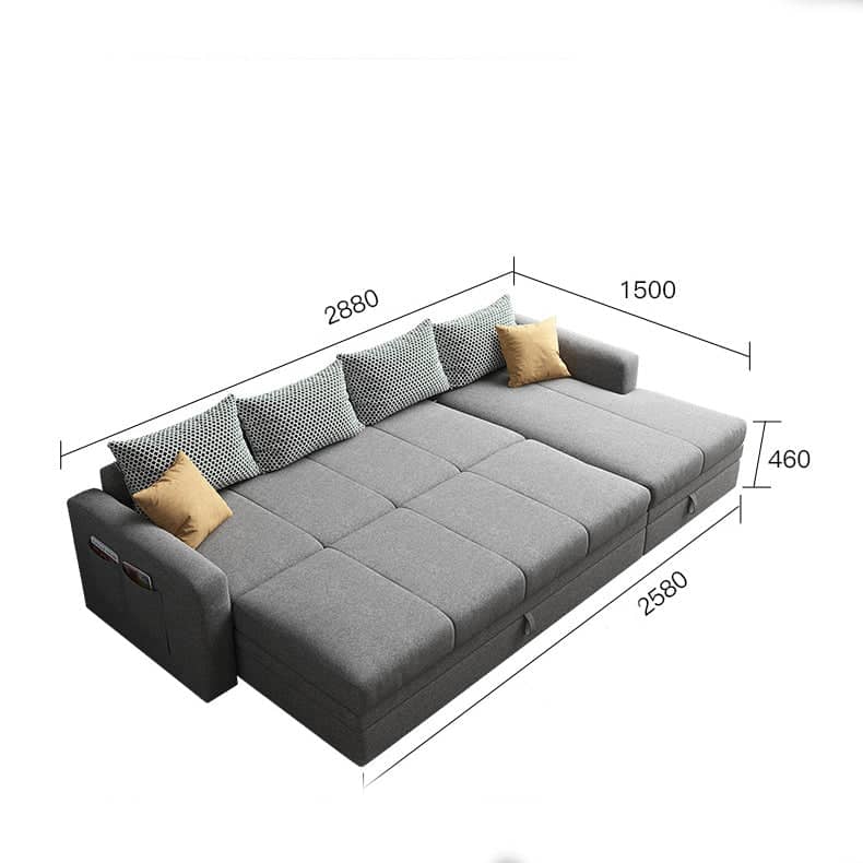 كنبة حرف L قابلة للتمدد - MERA