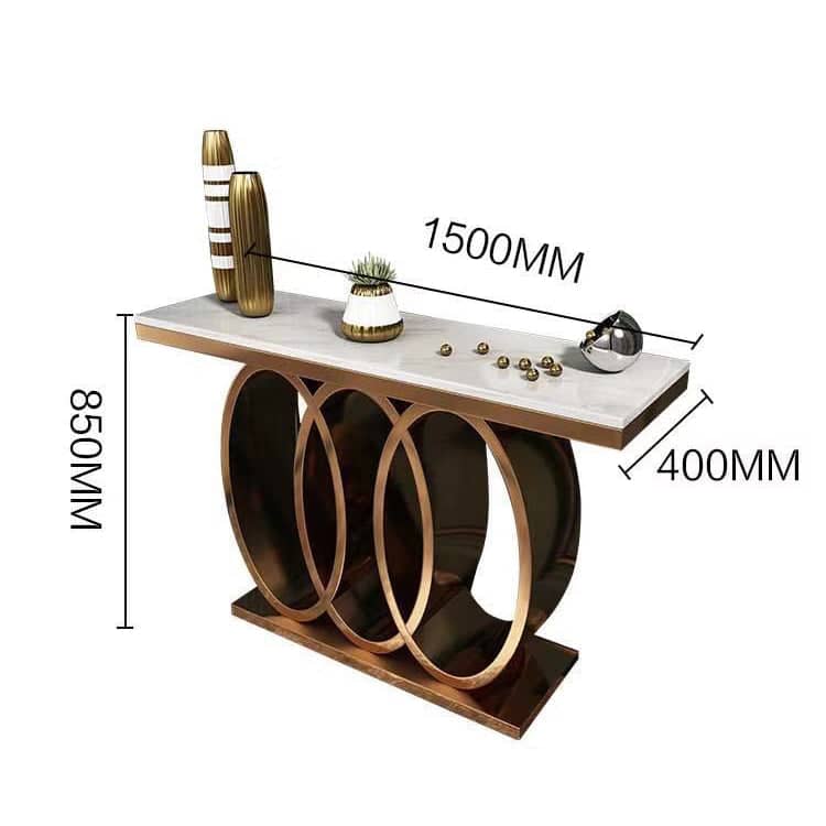 كونسول معدني عصري - PINE