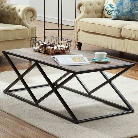 طاولة قهوة مستطيلة خشبية - Baytuk