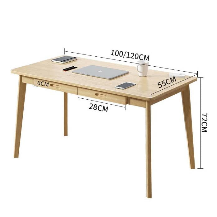 مكتب خشبي بدرجين - CLASSY