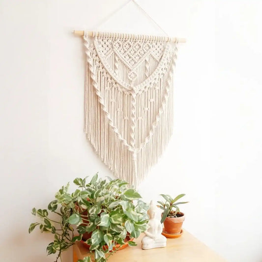 مكرمية حائطية فنية تصميم معقد - Baytuk