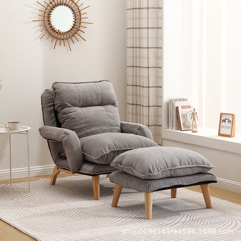 كرسي استرخاء مع مسند للقدم