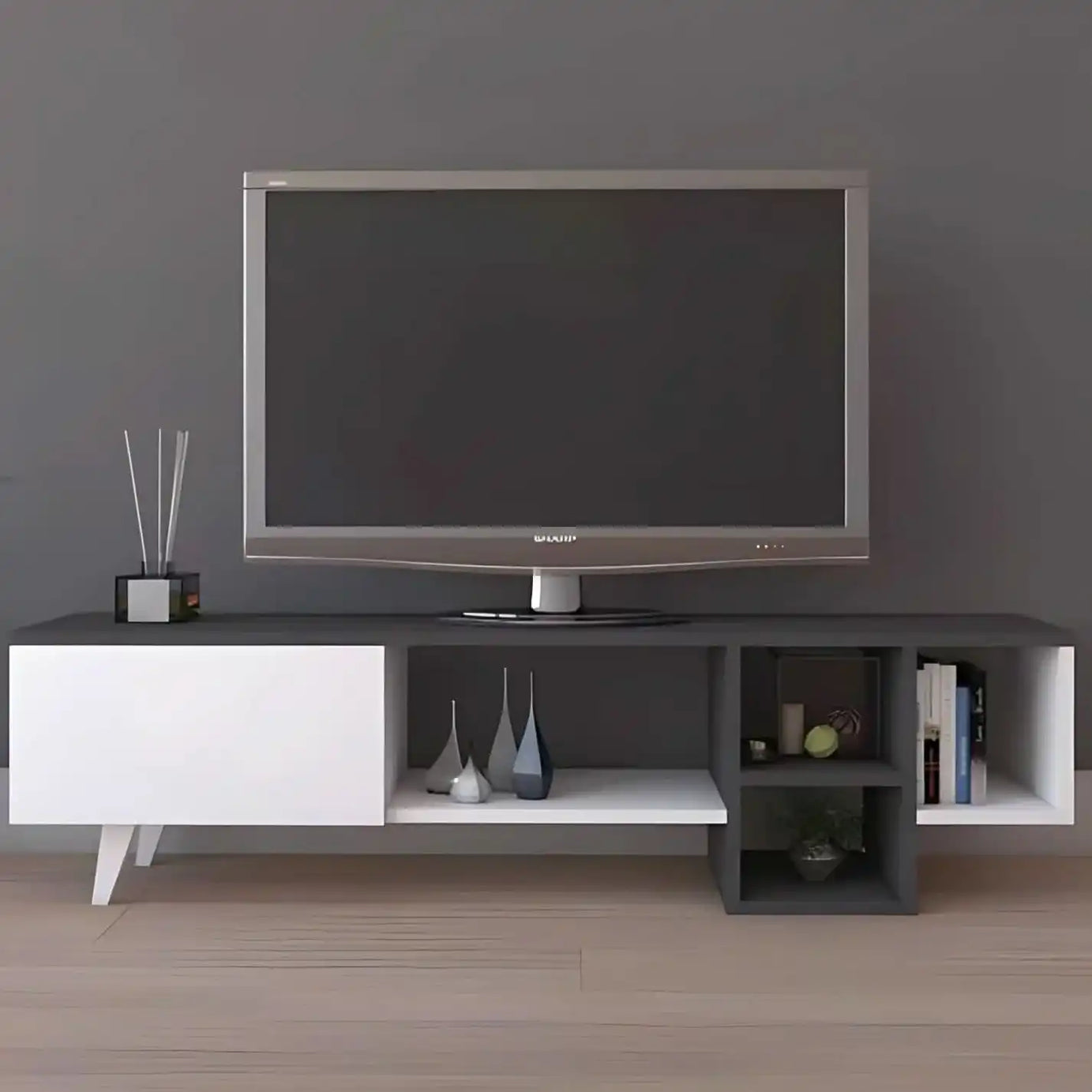 طاولة تلفاز ام دي اف - Baytuk