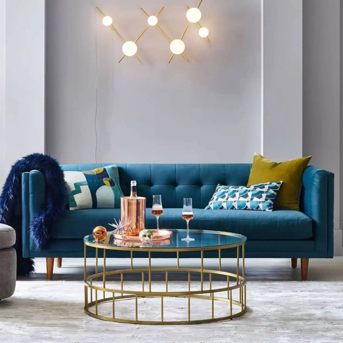 طاولة قهوة دائرية - Baytuk