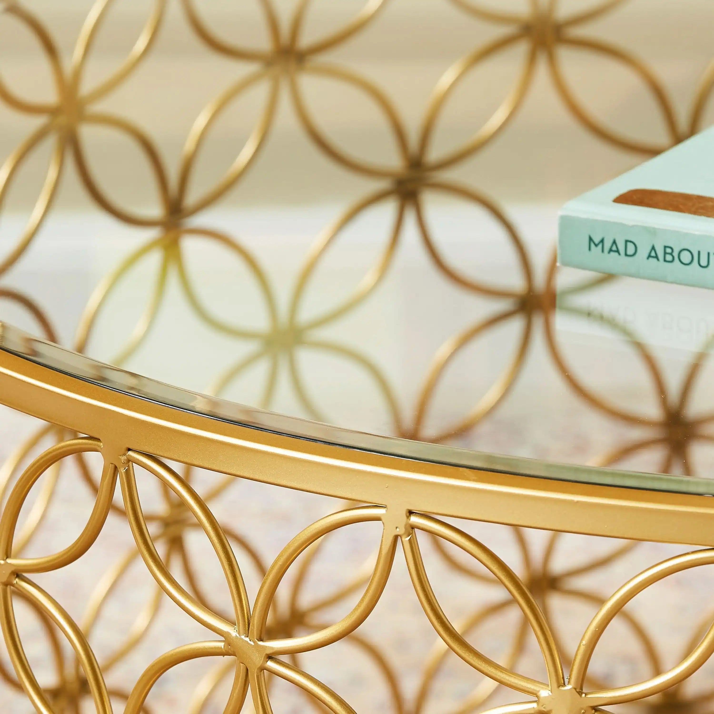 طاولة قهوة كلاسيكية متعددة الألوان - Baytuk