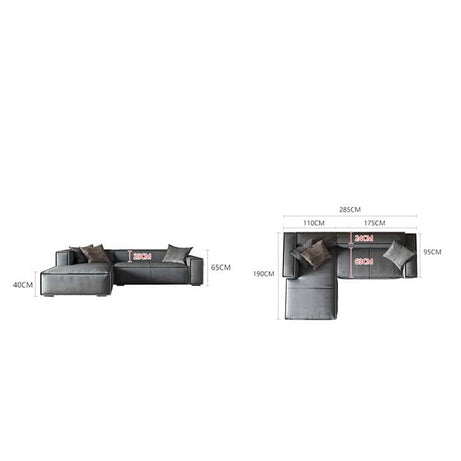 كنبة حرف L فاخرة - MERA