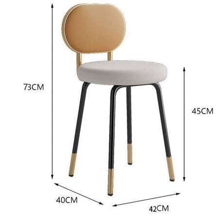 كرسي معدني فاخر - COMFORT