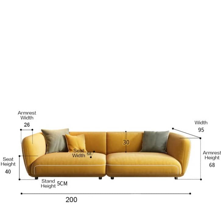 كنبة ثنائية فاخرة - MERA