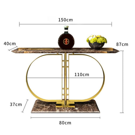 كونسول معدني فاخر - PINE