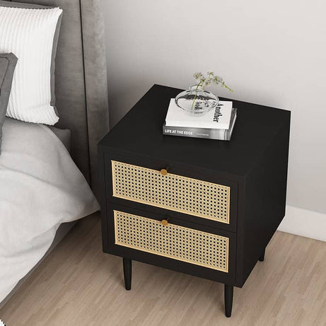 كومودينه خشبي ريفي - GOLDEN