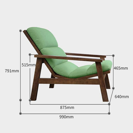 كرسي استرخاء خشبي - BAYTK