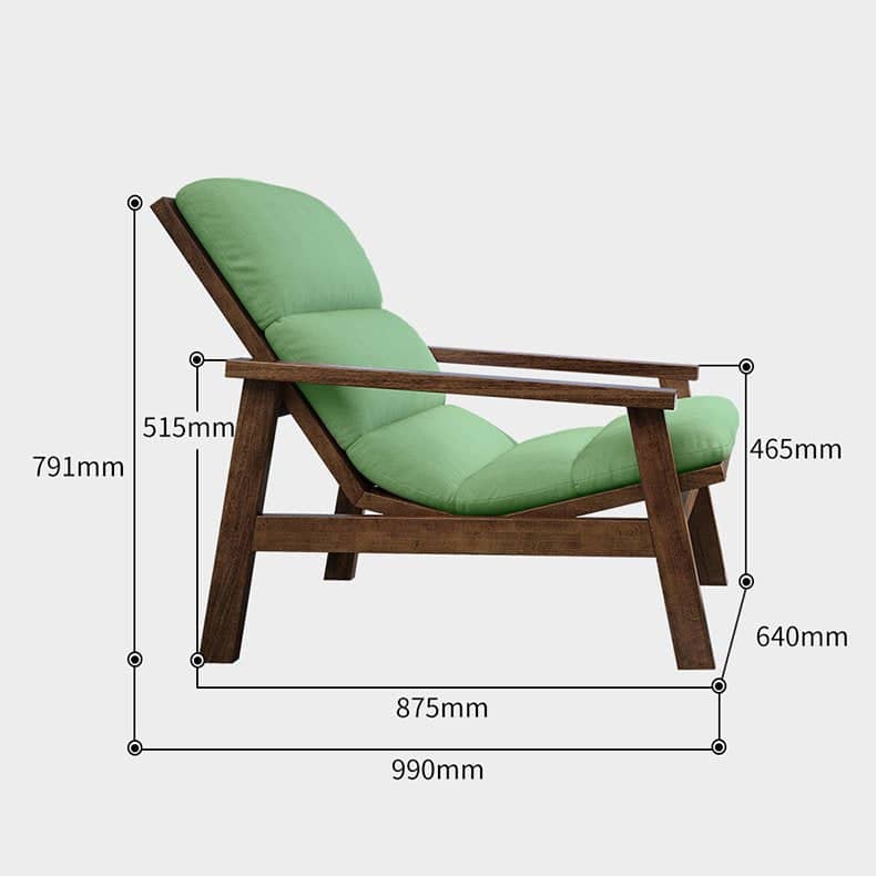 كرسي استرخاء خشبي - BAYTK