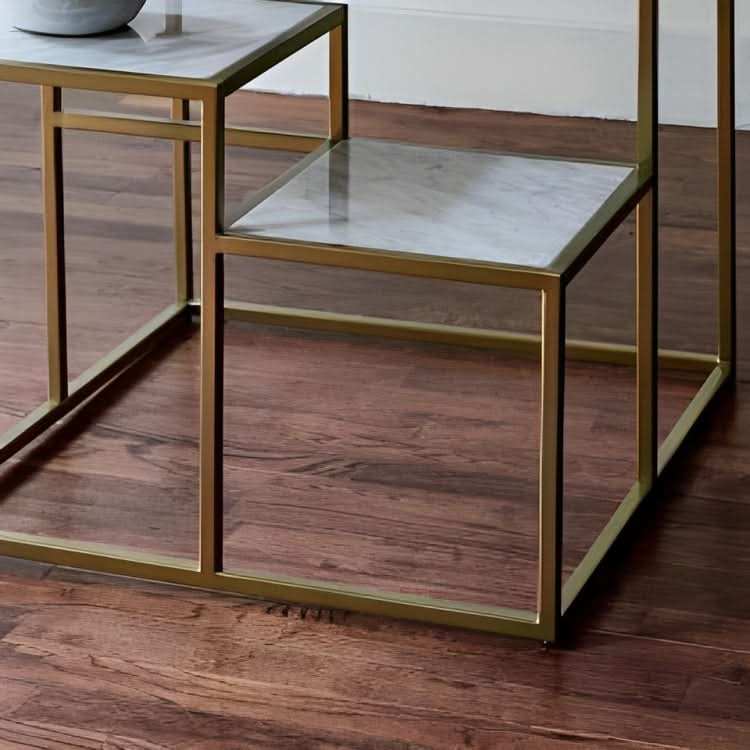 طاولة جانبية بأرفف - Baytuk