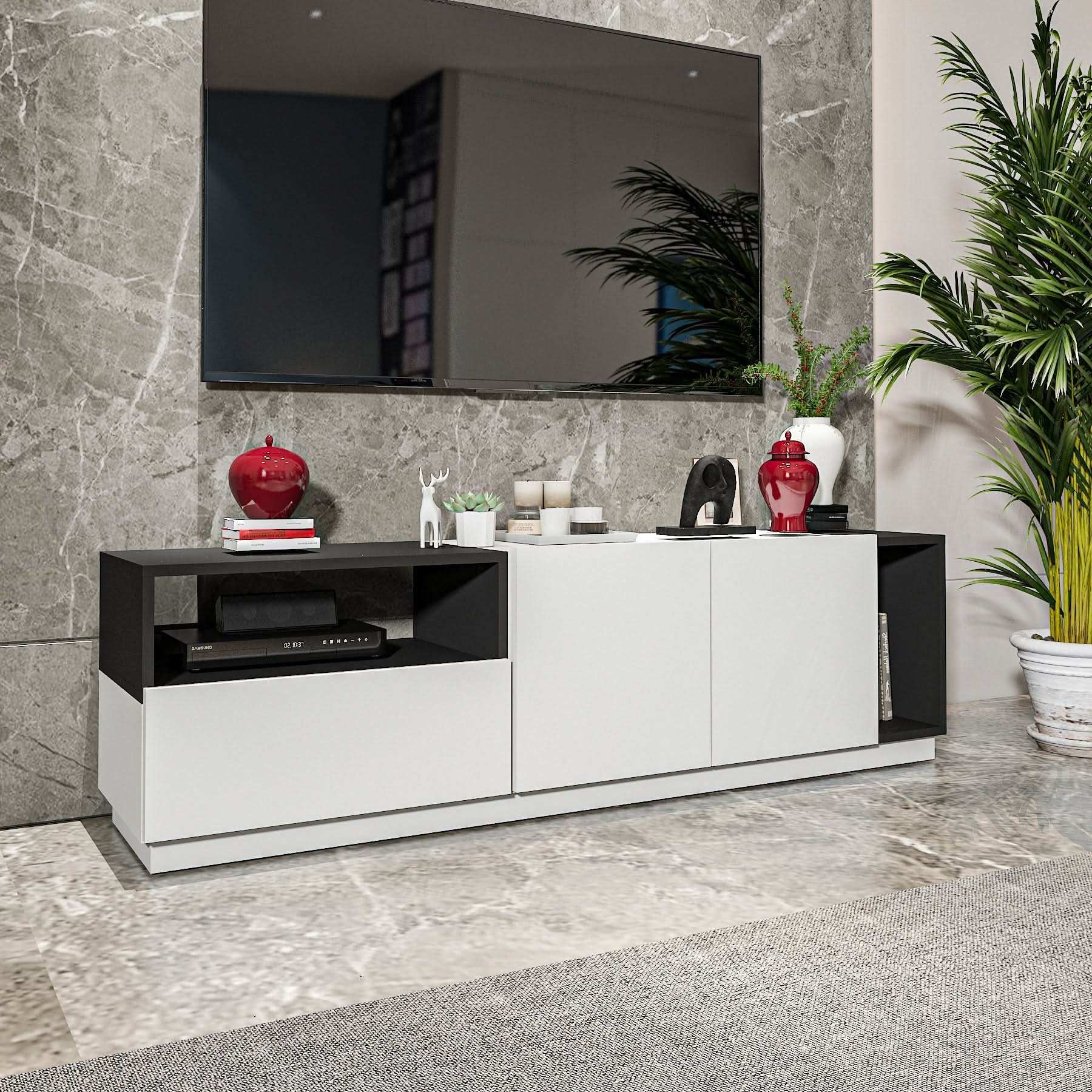 طاولة تلفاز متعددة الاستخدامات - Baytuk