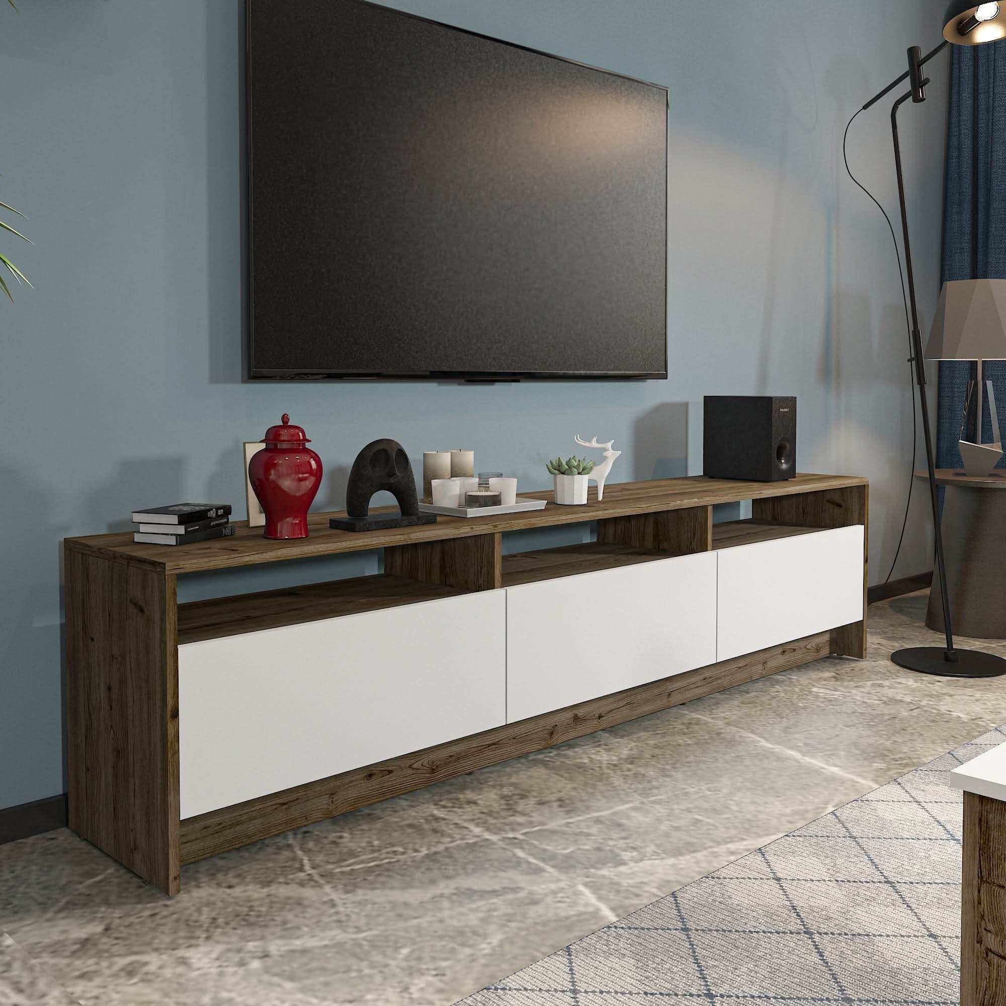 طاولة تلفاز متعددة الأدراج - Baytuk