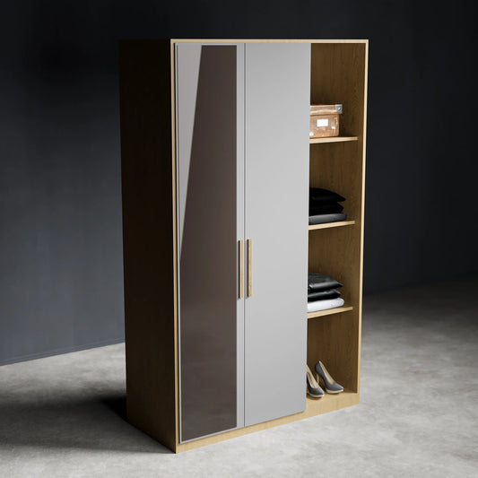 دولاب خشبي بباب جرار - Baytuk