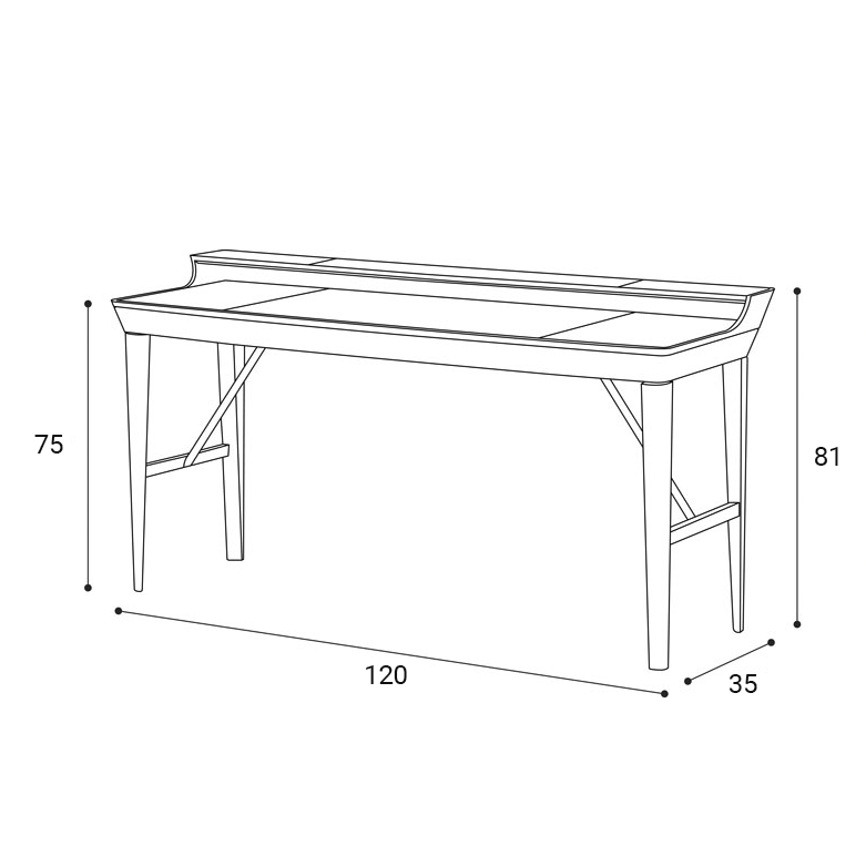 مكتب بتصميم مودرن - CLASSY