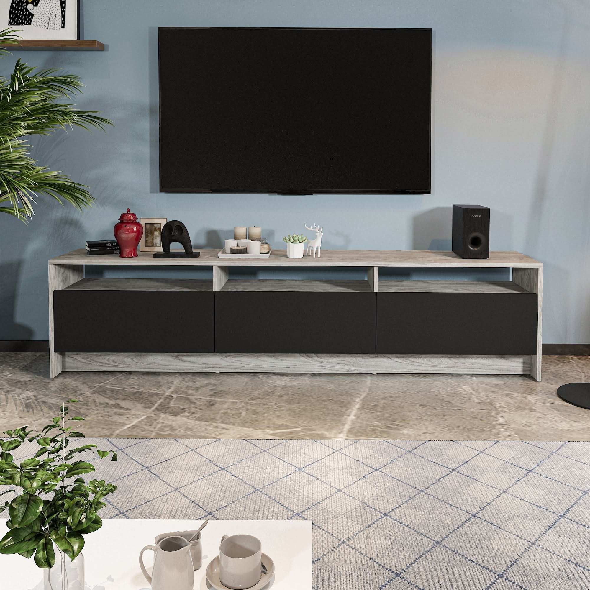 طاولة تلفاز متعددة الأدراج - Baytuk