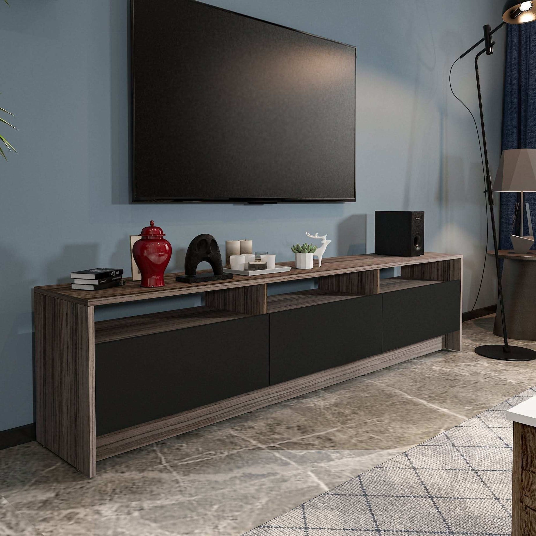 طاولة تلفاز متعددة الأدراج - Baytuk