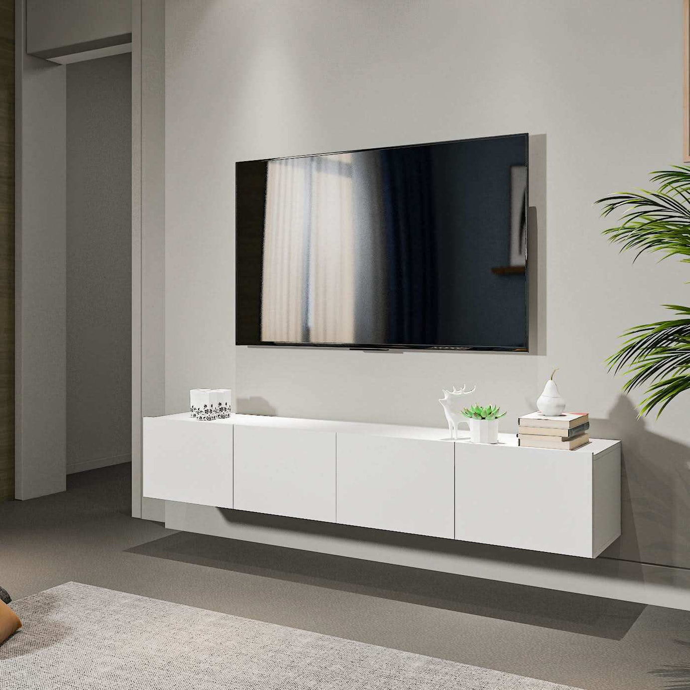 طاولة تلفاز معلقة - Baytuk