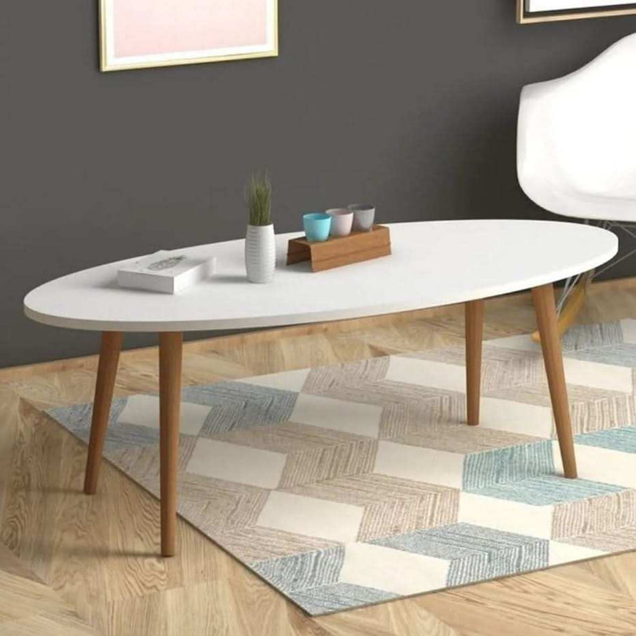 طاولة قهوة بارجل زان - Baytuk