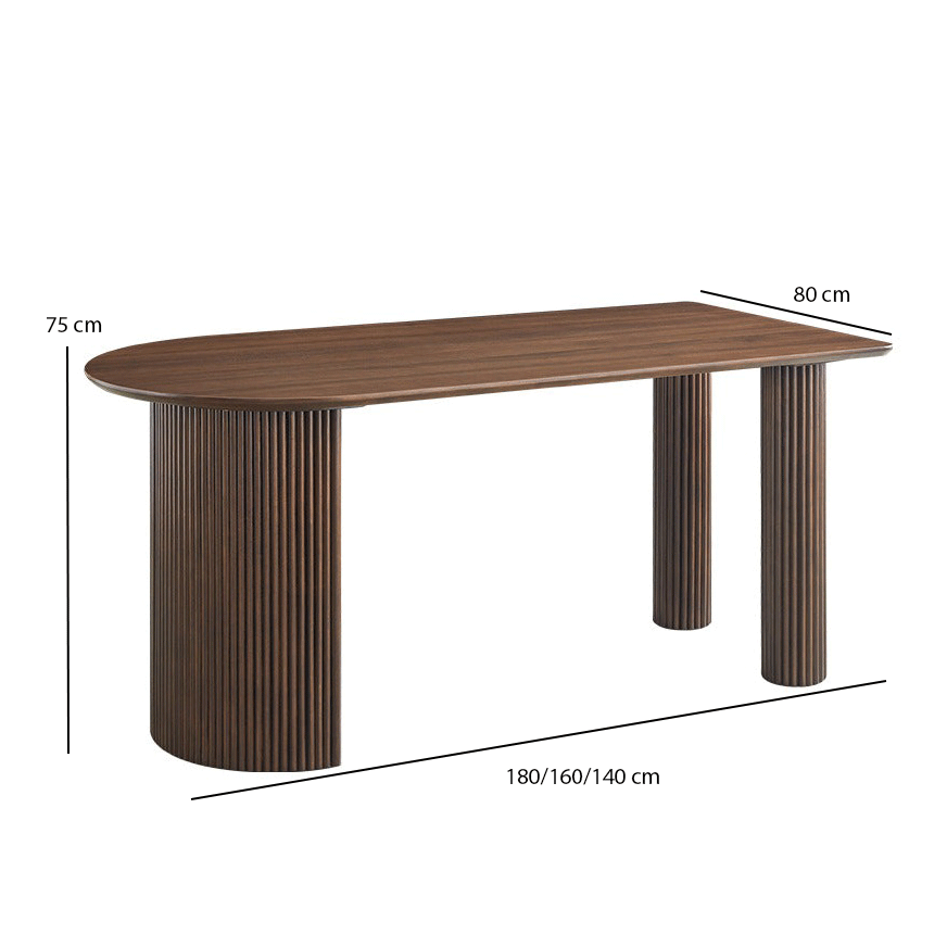 طاولة طعام بتصميم ريفي - DORA