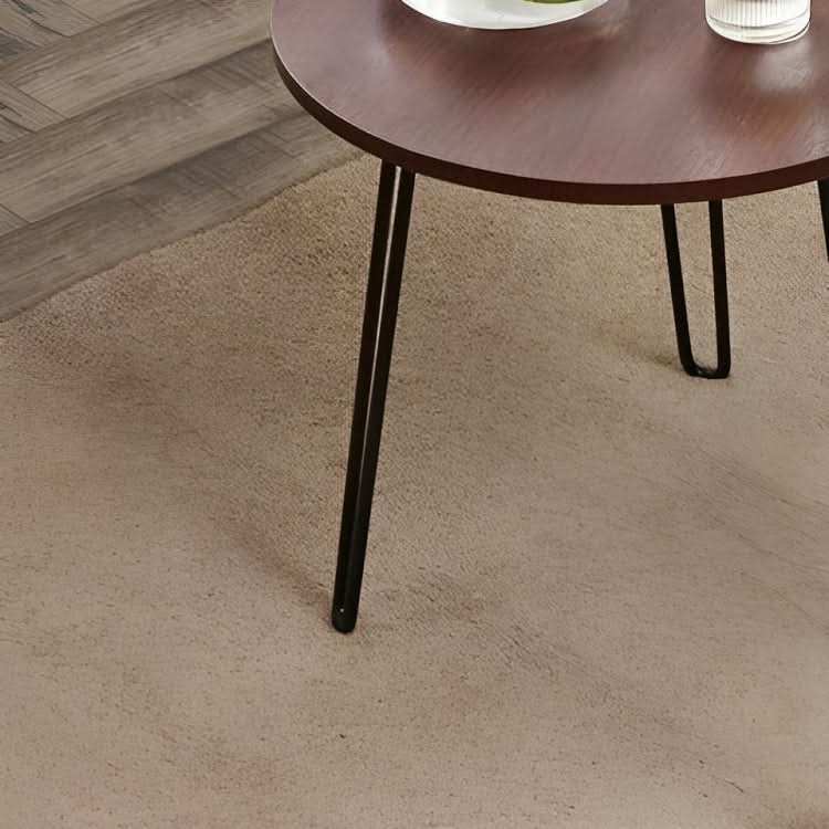 طاولة جانبية بسطح خشب - Baytuk