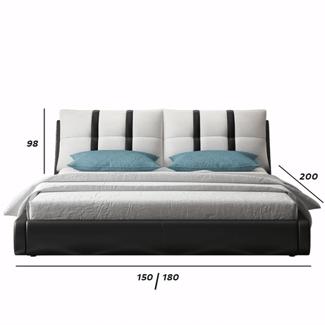 سرير بتصميم مودرن - GROS
