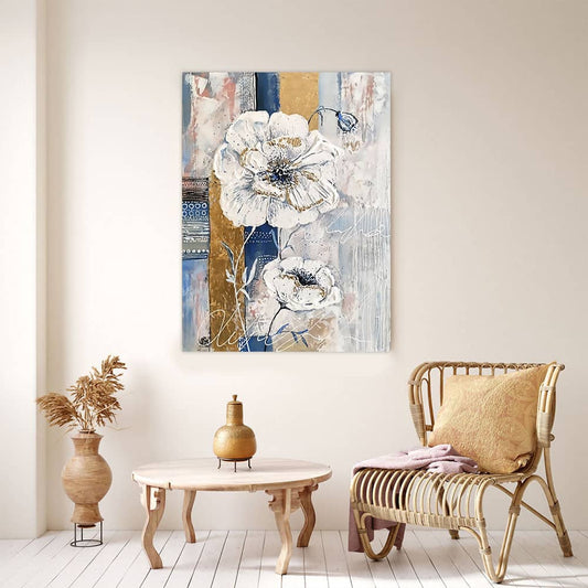 تابلوه برسمة ورد