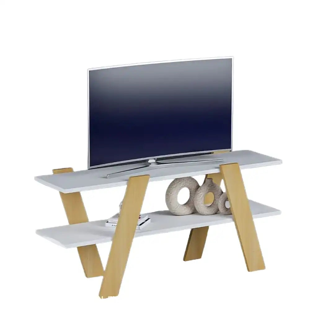 طاولة تلفاز خشبية مودرن - Baytuk