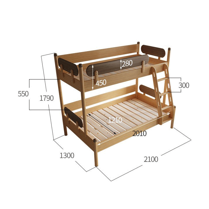 سرير أطفال بدورين فاخر - ROW