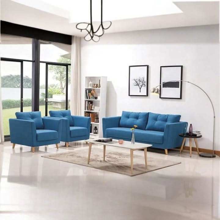 كنب عصري فخم قماش قطيفة لمسة أنيقة - Baytuk